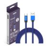 V-TAC kék, USB - Type-C 1m hálózati kábel - SKU 8630