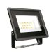 V-TAC F-Class mini 10W SMD LED reflektor, fényvető meleg fehér - fekete ház - 6727