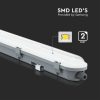 V-TAC LED lámpa 60cm 18W IP65 hideg fehér, fehér fedlap, 120 Lm/W (M-széria) - SKU 2120210