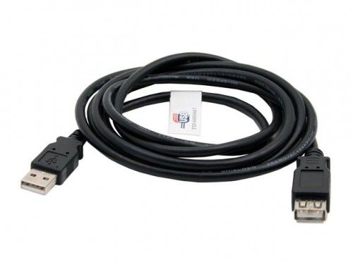 USB 2.0 hosszabbító kábel 1.8 m  (Anya - Apa)