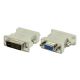 DVI (male) - VGA (female) átalakító adapter - 24+5 pin