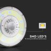 V-TAC LED csarnokvilágító mélysugárzó lámpa 100W, természetes fehér, 185 Lm/W - 7655