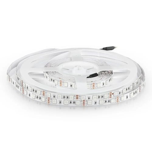 V-TAC beltéri RGB LED szalag 5050 SMD, 60 LED/m - 212120