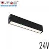 V-TAC LED lámpatest mágneses tracklighthoz - 20W - 3000K - 7954