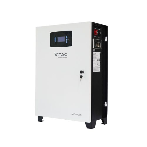 V-TAC 10kWh inverterhez való falra szerelhető / álló akkumulátor - 11447
