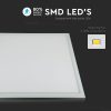 V-TAC 45W hideg fehér LED panel 60 x 60cm, 5400lm - 62376