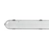 V-TAC PRO beépített LED-es armatúra 120cm IP65, IK07, átlátszó fedlappal, hideg fehér - 20218