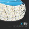 V-TAC beltéri LED szalag, természetes fehér, 120 LED/m, 110LM/W - Samsung chip - 21324