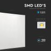 V-TAC Hátsó megvilágítású 36W hideg fehér LED panel 60 x 60cm, 120 Lm/W - 216707