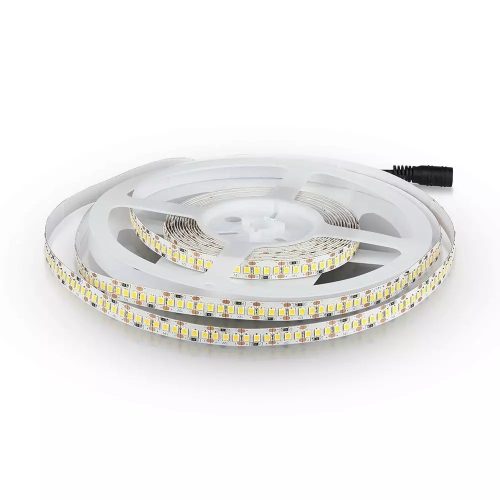 V-TAC beltéri SMD 2835 LED szalag - meleg fehér, 204 LED/m - SKU 2461