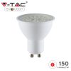 V-TAC LED SPOT lámpa, 5W ledes GU10 izzó, égő, 160 lm/W - Természetes fehér - 2838