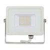 V-TAC PRO 20W SMD LED reflektor, meleg fehér, fehér házas Samsung chipes fényvető - 21442