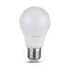 V-TAC LED lámpa izzó 9W E27 6400K - 3 db/csomag - 7242