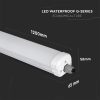 V-TAC PRO kültéri por,-és páramentes IP65 LED lámpa 120cm - Természetes fehér, 120 Lm/W - 2162851